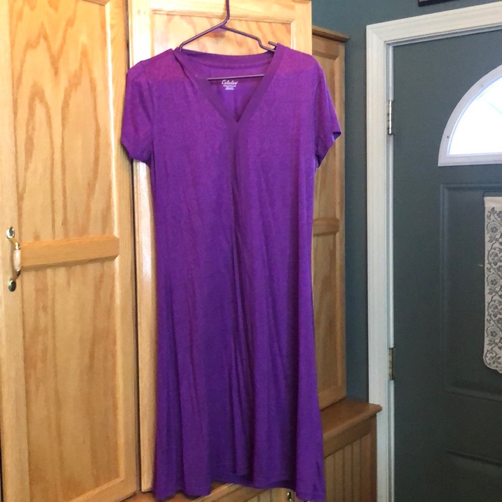 Purple Cabela’s dress